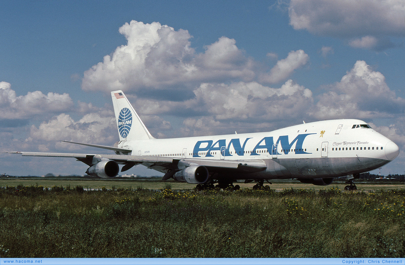 Photo of N750PA - Pan Am Clipper Rambler / Neptune's Favorite / Ocean Rose - Sheremetyevo International Airport - Jul 17, 1991