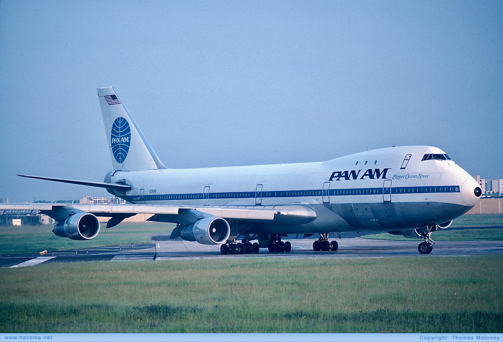 Photo of N754PA - Pan Am Clipper Ocean Rover - Shannon International Airport - May 29, 1978