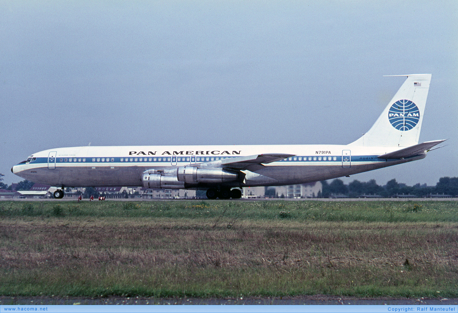 Foto von N791PA - Pan Am Clipper Fidelity - Flughafen Berlin-Tegel - 08.08.1966