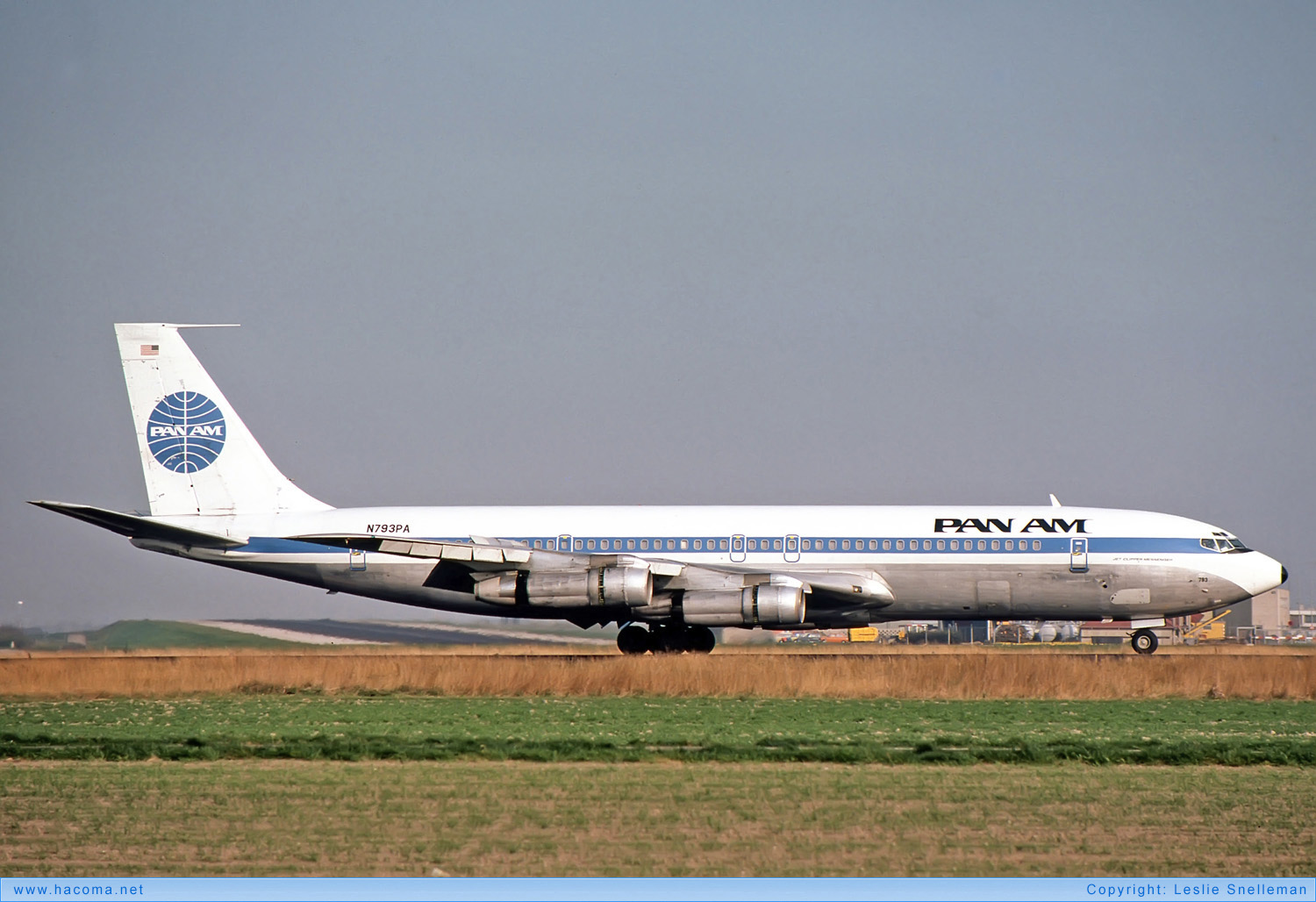 Foto von N793PA - Pan Am Clipper Messenger - Flughafen Schiphol - 19.04.1976