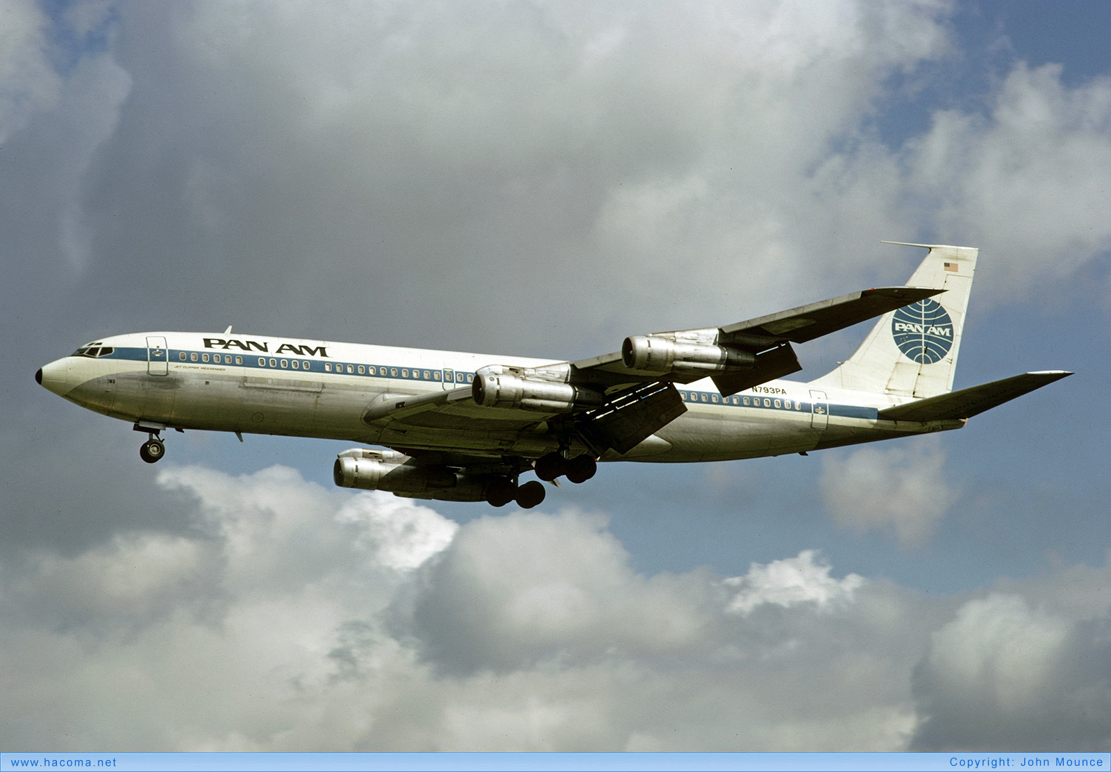Foto von N793PA - Pan Am Clipper Messenger - London Heathrow Airport - 30.04.1975