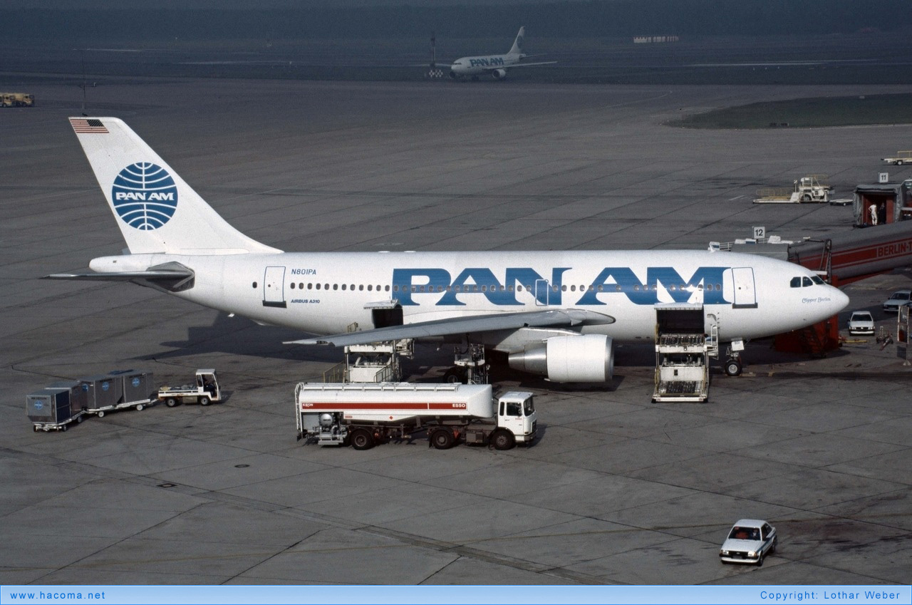Photo of N801PA - Pan Am Clipper Berlin - Berlin-Tegel Airport - Sep 27, 1985
