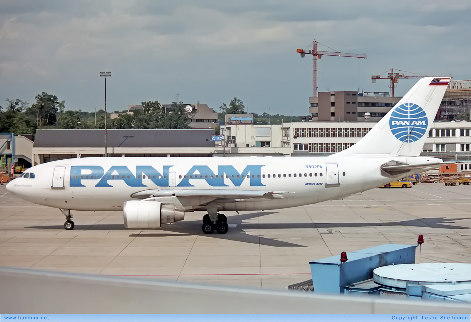 Foto von N802PA - Pan Am Clipper Frankfurt - Flughafen Frankfurt am Main - 16.09.1986