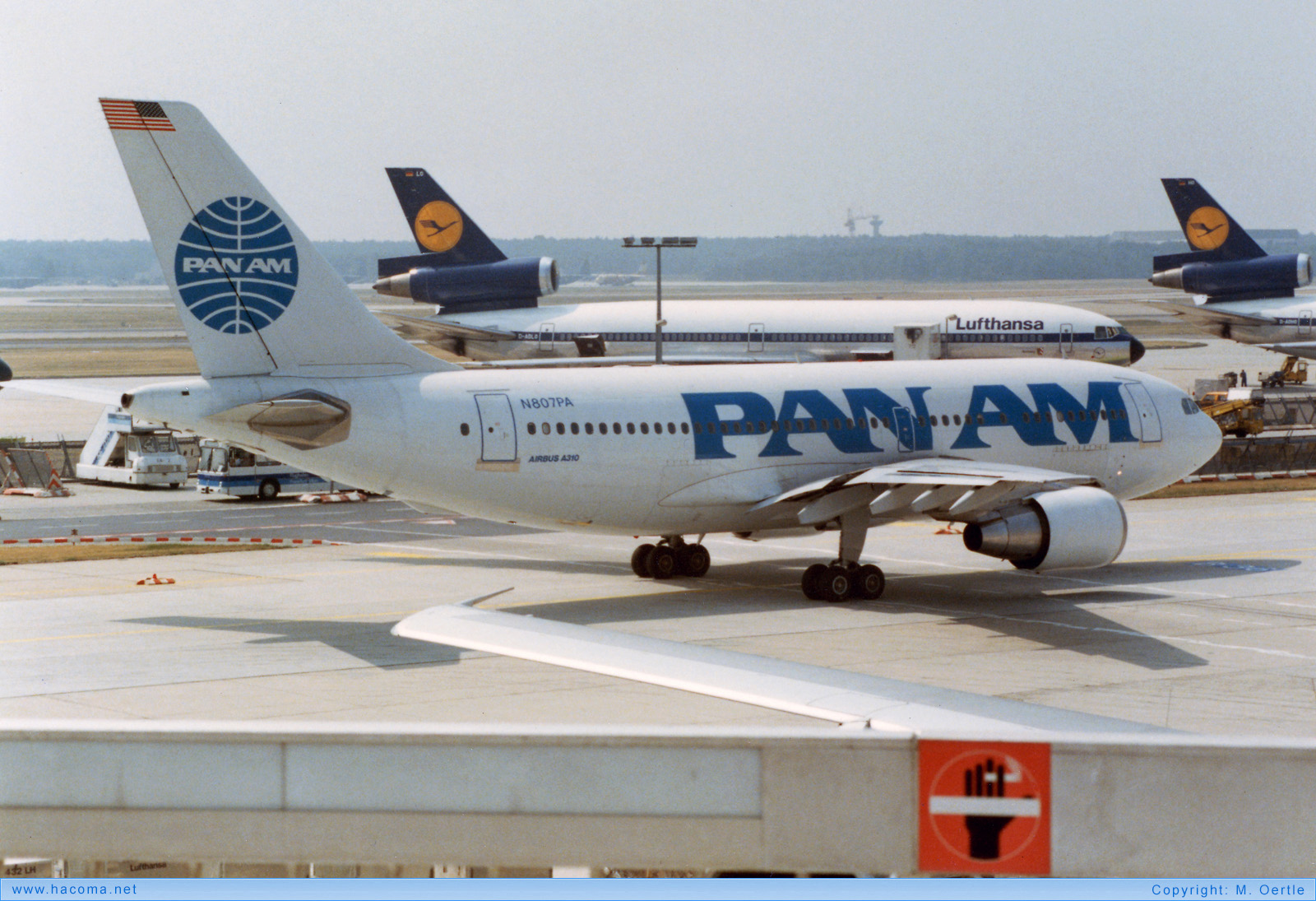 Foto von N807PA - Pan Am Clipper Kit Carson / Spirit of Cleveland - Flughafen Frankfurt am Main - 07.1986