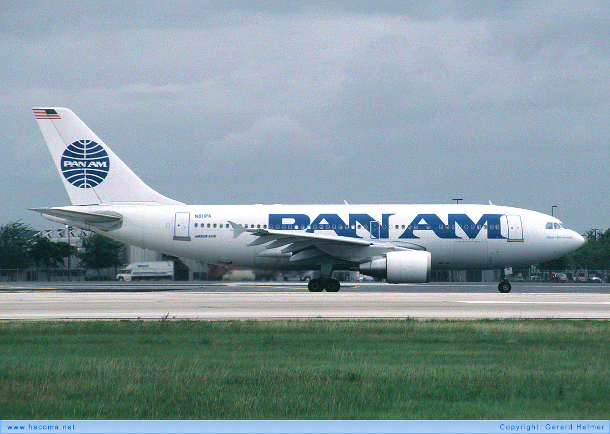 Foto von N811PA - Pan Am Clipper Constitution - Miami International Airport - 1990