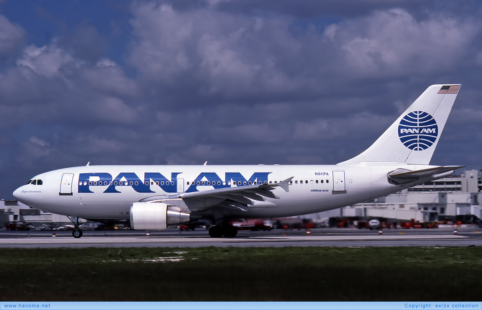 Photo of N811PA - Pan Am Clipper Constitution - Miami International Airport