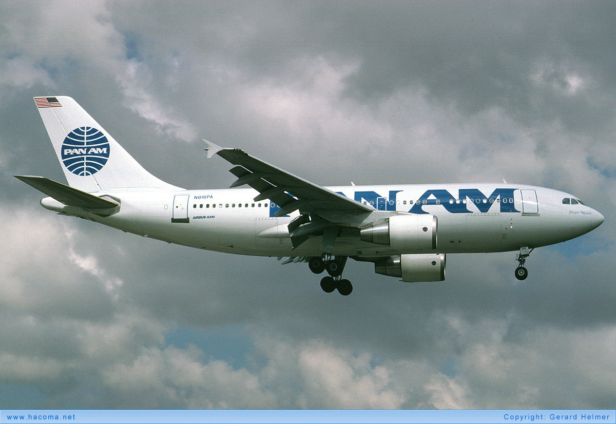 Photo of N816PA - Pan Am Clipper Meteor - Miami International Airport - 1988