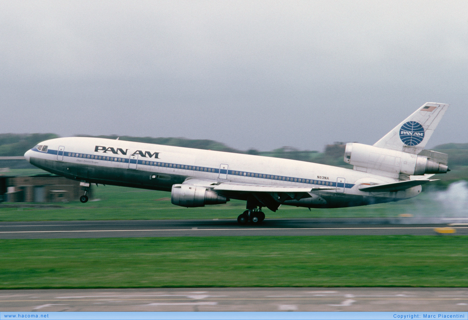 Foto von N82NA - Pan Am Clipper Aurora - Flughafen Glasgow-Prestwick - 1983