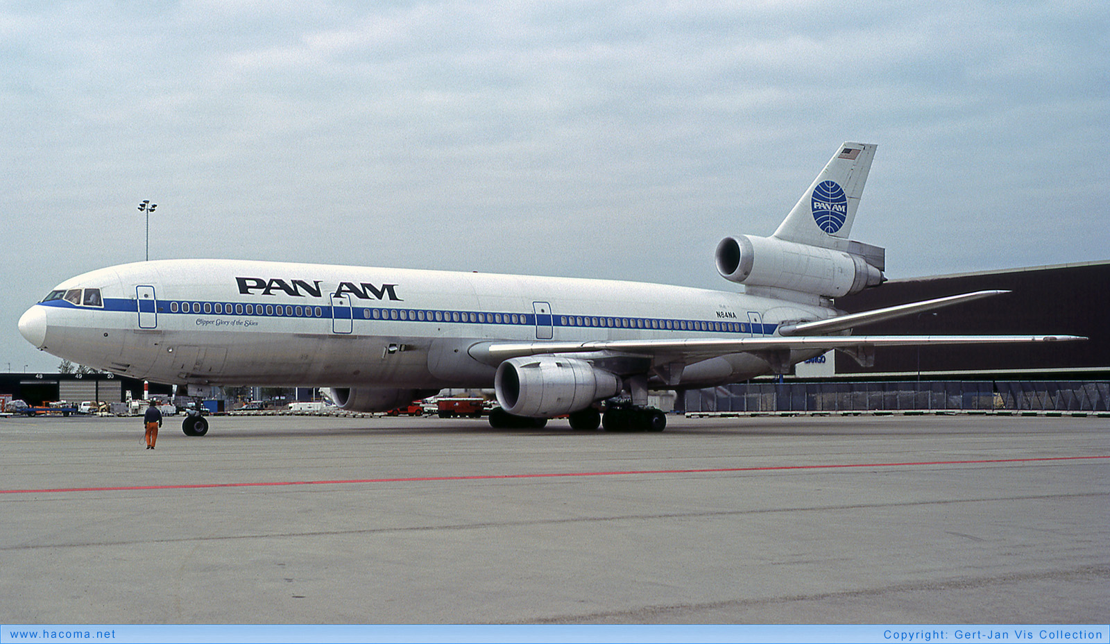 Foto von N84NA - Pan Am Clipper Glory of the Skies - Flughafen Schiphol - 04.1986