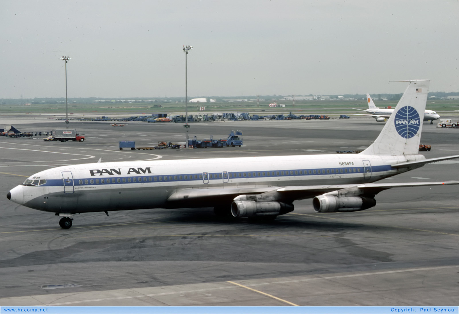 Photo of N884PA - Pan Am Clipper Nightingale - John F. Kennedy International Airport - Aug 20, 1980