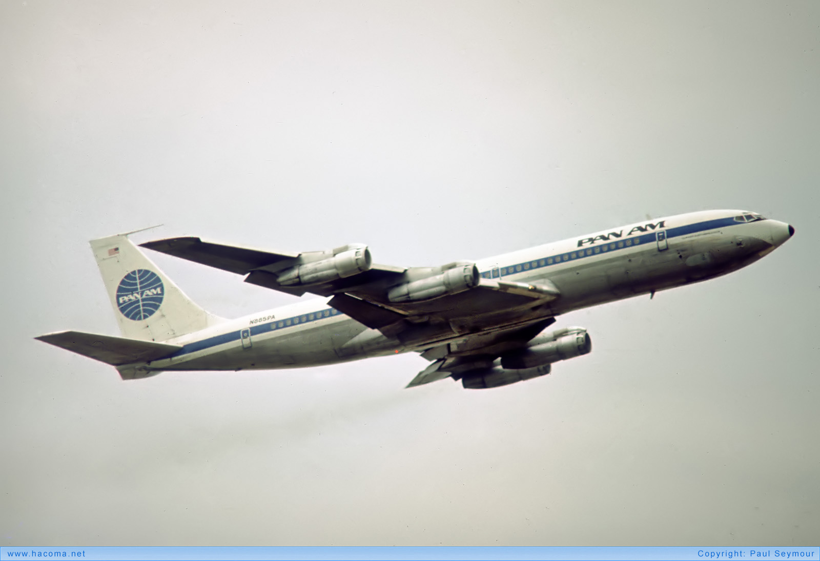 Foto von N885PA - Pan Am Clipper Northern Light - London Heathrow Airport - 19.10.1977