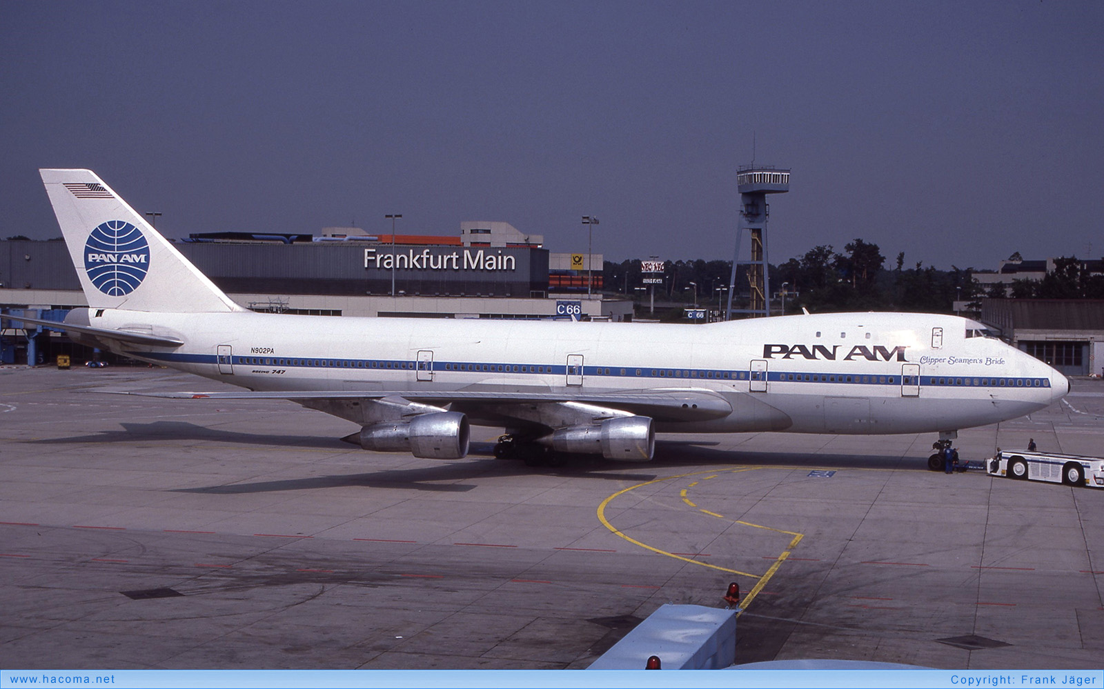 Foto von N902PA - Pan Am Clipper Mandarin / Seamans Bride / Express - Flughafen Frankfurt am Main - 19.08.1984
