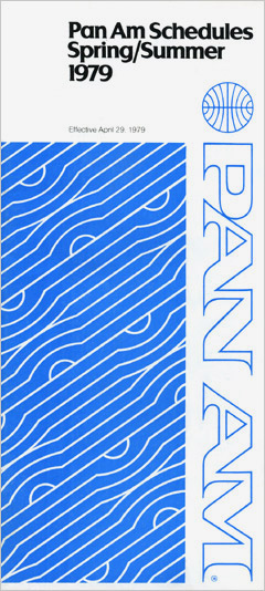 Pan Am Timetable Apr 29, 1979