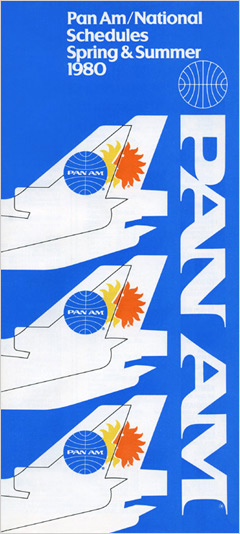 Pan Am Flugpläne Südpazifik