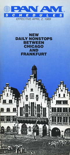 Pan Am Timetable Apr 2, 1989